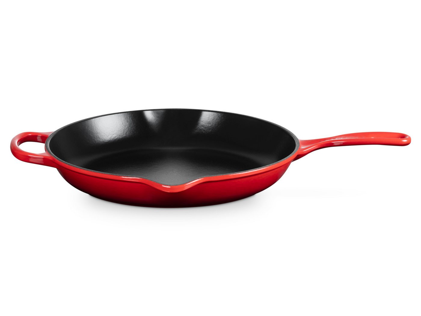 LE CREUSET Bratpfanne Brat- und Servierpfanne Signature rund kirschrot 30cm von LE CREUSET