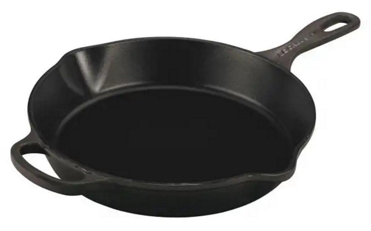 LE CREUSET Bratpfanne u. Servierpfanne hoch 26 cm, Gusseisen von LE CREUSET