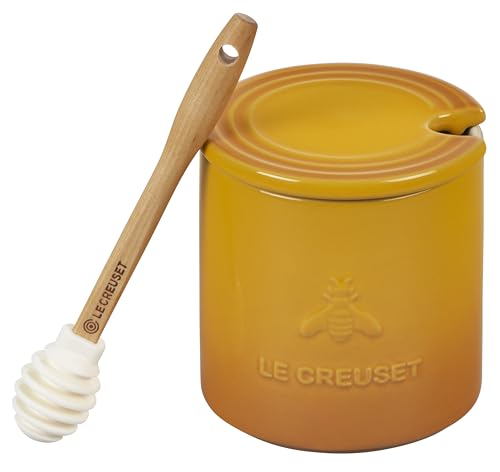 LE CREUSET Honigtopf aus Steingut, 400 ml, Nektar von LE CREUSET