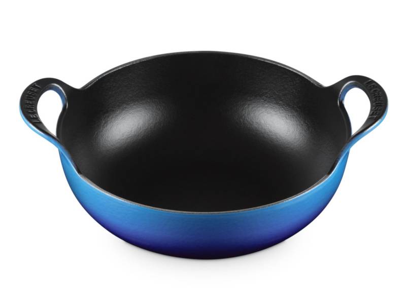 LE CREUSET Kochtopf Balti Dish Tradition rund azure 24cm, Emailliertes Gusseisen LE CREUSET Kochtopf Balti Dish Tradition rund azure 24cm, Emailliertes Gusseisen von LE CREUSET