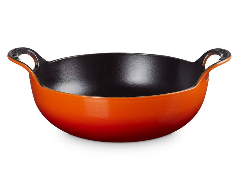 LE CREUSET Kochtopf Balti Dish Tradition rund ofenrot 24cm, Emailliertes Gusseisen LE CREUSET Kochtopf Balti Dish Tradition rund ofenrot 24cm, Emailliertes Gusseisen von LE CREUSET
