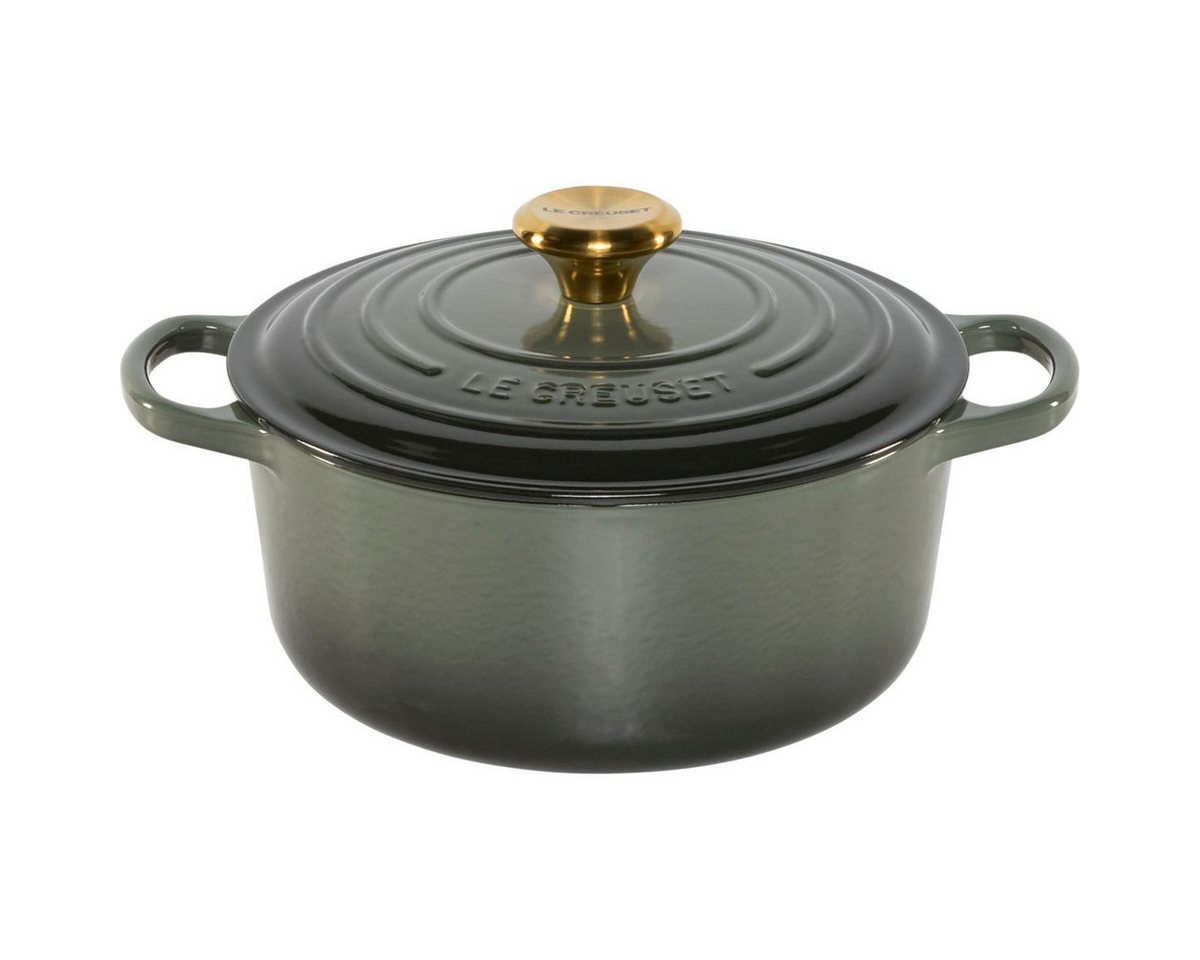 LE CREUSET Kochtopf Signature Bräter rund 24 cm thyme LE CREUSET Kochtopf Signature Bräter rund 24 cm thyme von LE CREUSET