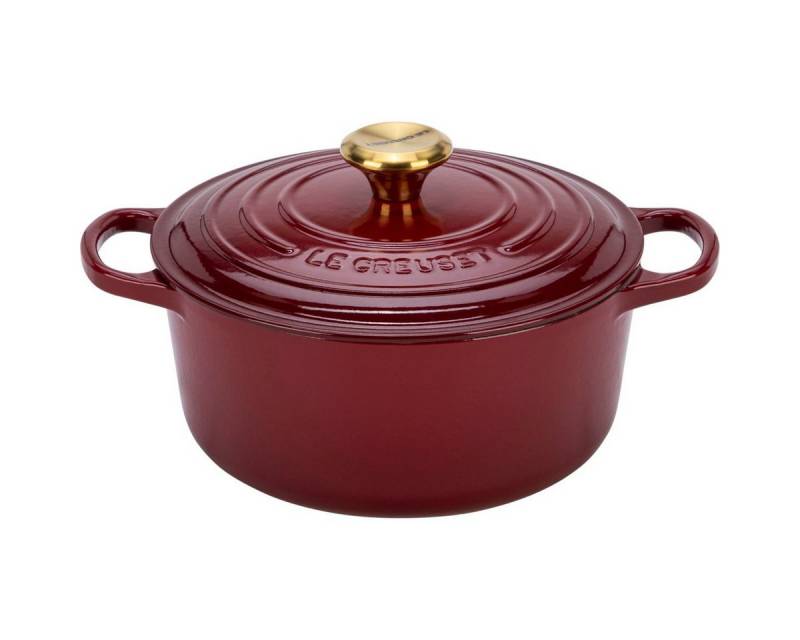 LE CREUSET Kochtopf Signature Bräter rund 24 cm von LE CREUSET