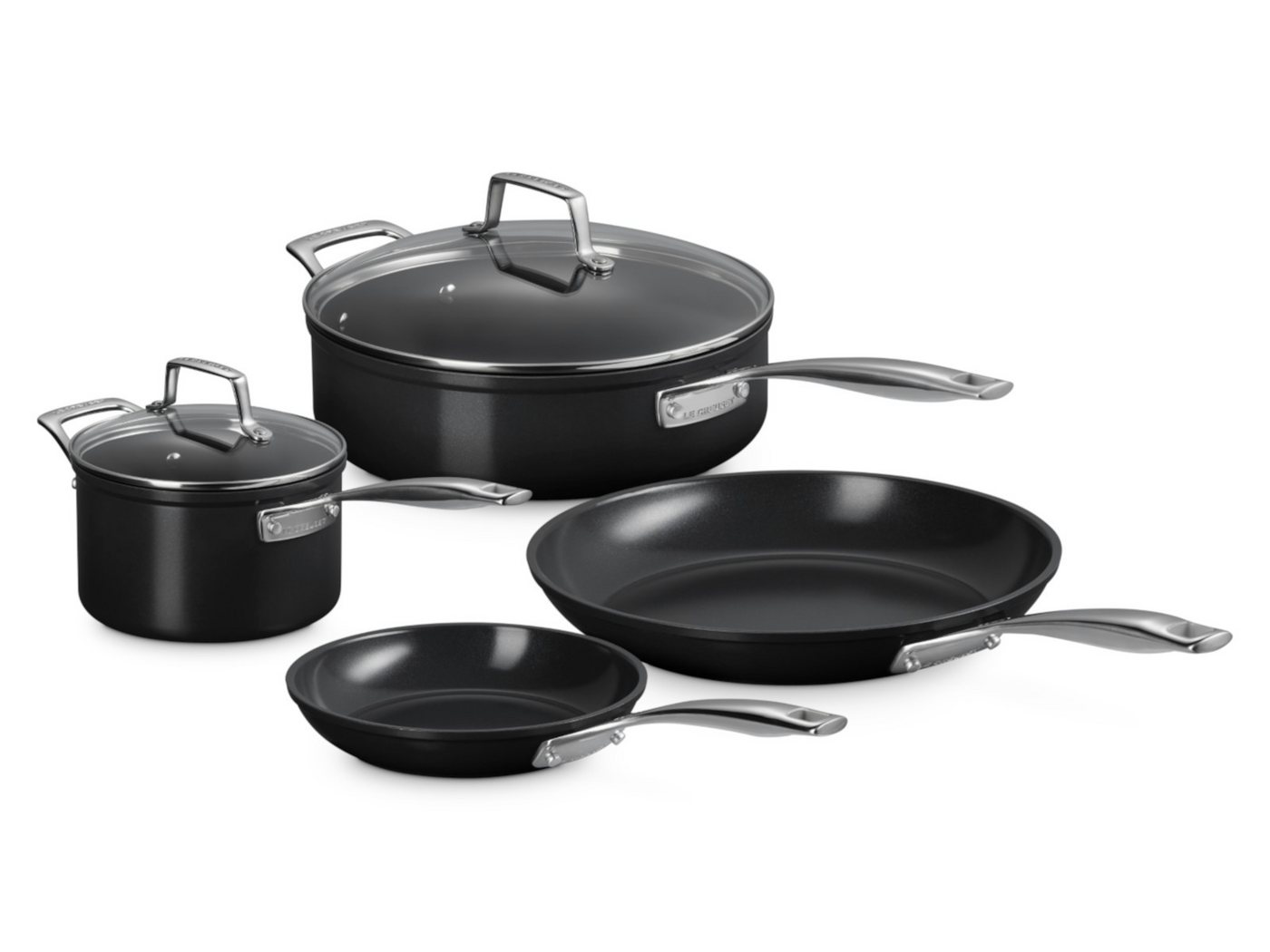 LE CREUSET Pfannen-Set Essential Kochgeschirrset Keramik-Antihaft 4tlg LE CREUSET Pfannen-Set Essential Kochgeschirrset Keramik-Antihaft 4tlg von LE CREUSET