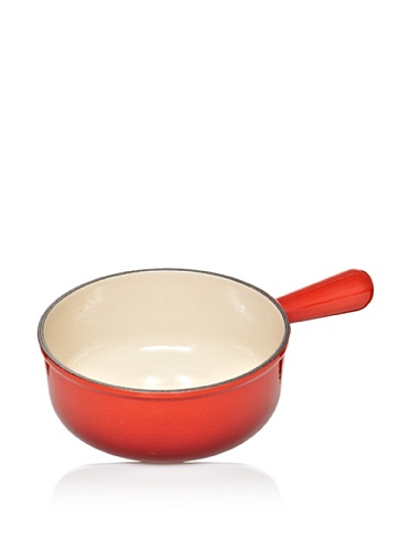 Le Creuset Caquelon aus Gusseisen, 20 cm, 1,9 Liter, Kirschrot, 20007200602460 von LE CREUSET