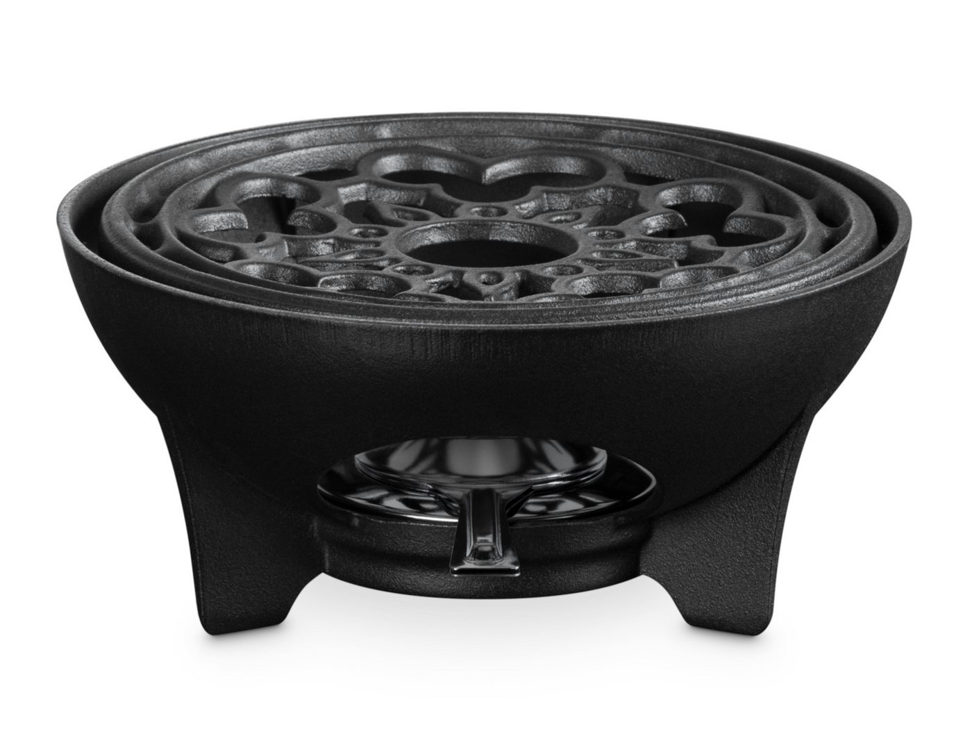 LE CREUSET Stövchen Rechaud Tradition M schwarz matt 22cm LE CREUSET Stövchen Rechaud Tradition M schwarz matt 22cm von LE CREUSET