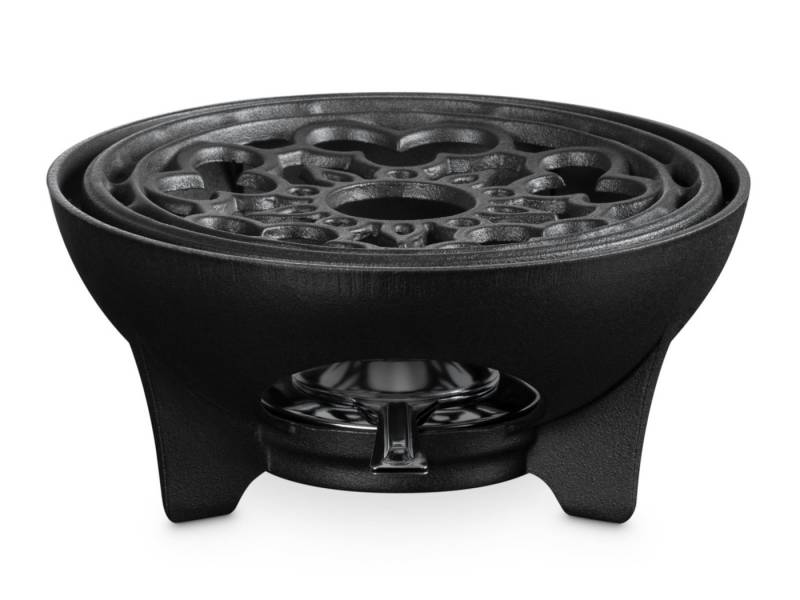 LE CREUSET Stövchen Rechaud Tradition M schwarz matt 22cm LE CREUSET Stövchen Rechaud Tradition M schwarz matt 22cm von LE CREUSET