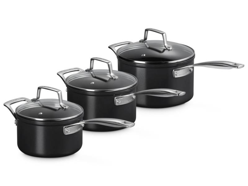LE CREUSET Topf-Set Essential Profitopfset 16+18+20cm 3tlg, Aluminium von LE CREUSET
