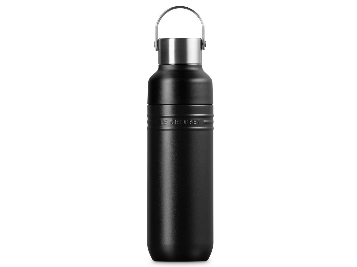 LE CREUSET Trinkflasche On The Go Trinkflasche schwarz matt 500ml LE CREUSET Trinkflasche On The Go Trinkflasche schwarz matt 500ml von LE CREUSET