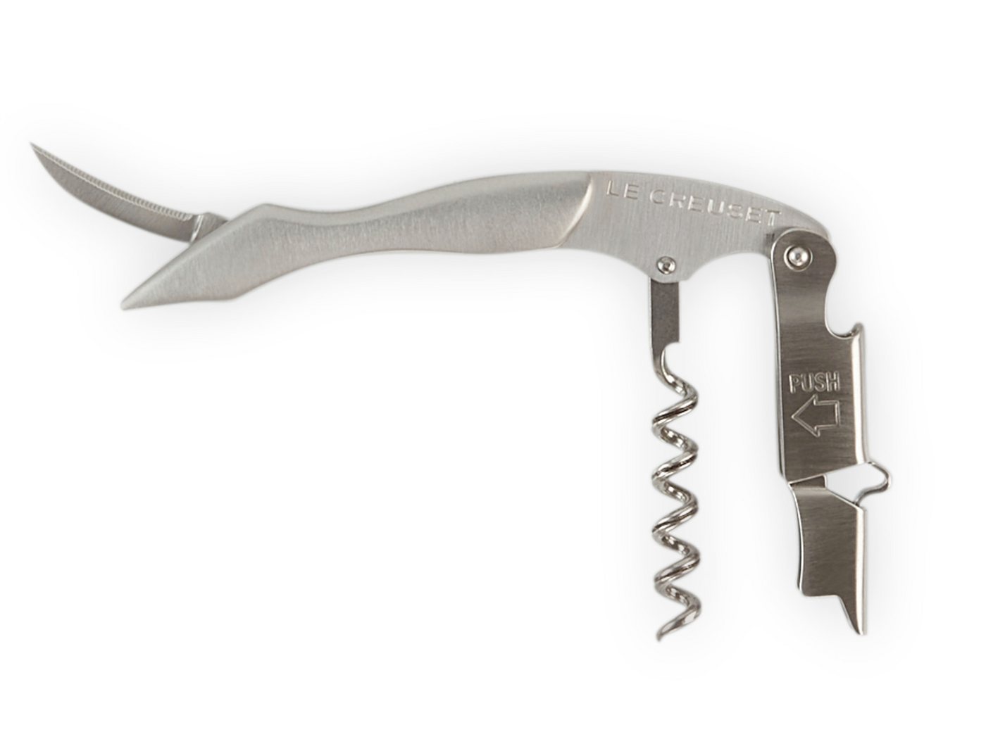 LE CREUSET Weinflaschenöffner Kellnermesser WT-110 Metal LE CREUSET Weinflaschenöffner Kellnermesser WT-110 Metal von LE CREUSET