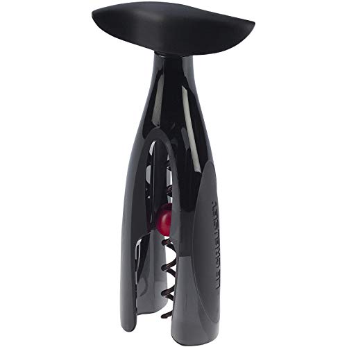 Le Creuset, Korkenzieher mit Activ-Ball, Entfernung von Weinkorken, Schwarz, Polycarbonat, TM200, 59065011007261 Le Creuset, Korkenzieher mit Activ-Ball, Entfernung von Weinkorken, Schwarz, Polycarbonat, TM200, 59065011007261 von LE CREUSET