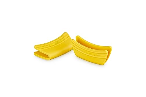 Le Creuset 2er-Set Griffschutz aus Silikon, Anpassungsfähig, Hitzebeständig bis 250°C, Nectar, 42813006720000 Le Creuset 2er-Set Griffschutz aus Silikon, Anpassungsfähig, Hitzebeständig bis 250°C, Nectar, 42813006720000 von LE CREUSET