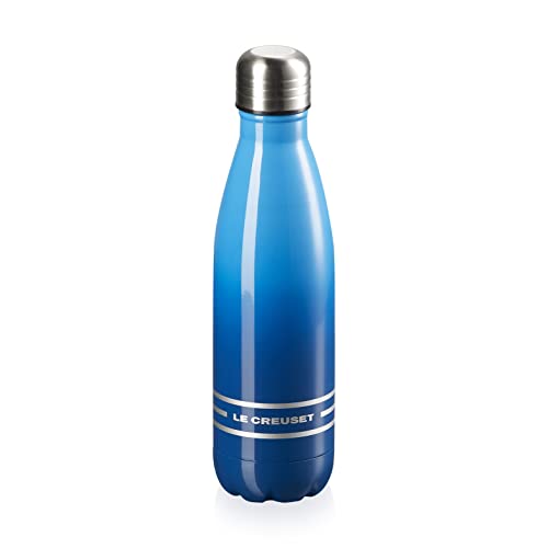 Le Creuset 41208502000000 Trinkflasche, Edelstahl, Blau von LE CREUSET