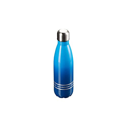 Le Creuset 41208502000000 Trinkflasche, Edelstahl, Blau Le Creuset 41208502000000 Trinkflasche, Edelstahl, Blau von LE CREUSET