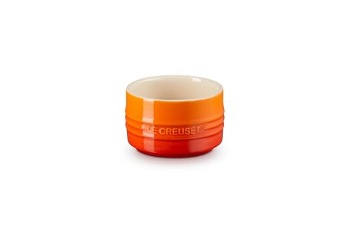 Le Creuset Stapelbares Förmchen aus Steinzeug, 200 ml, Ofenrot, 70403200900099 von LE CREUSET