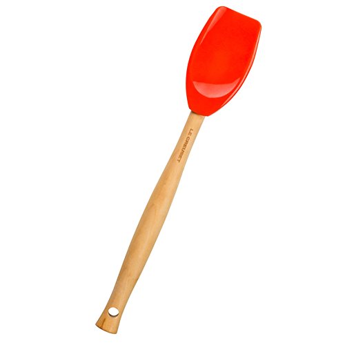 Le Creuset Kochlöffel Craft asu Silikon, Ofenrot, 93010603090000 von LE CREUSET