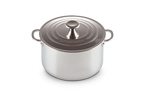 Le Creuset Suppentopf aus 3-ply PLUS Edelstahl 24 cm, 96604824000000 von LE CREUSET