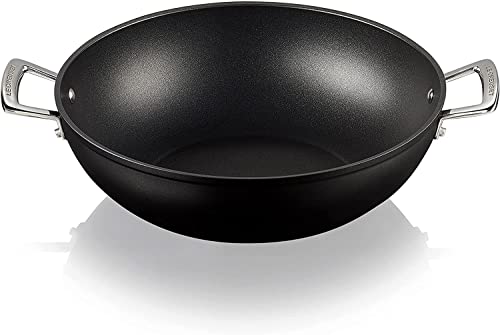 Le Creuset Aluminium-Antihaft Wok, Ø 32 cm, Aluminium-Antihaft, 51105320010502 von LE CREUSET