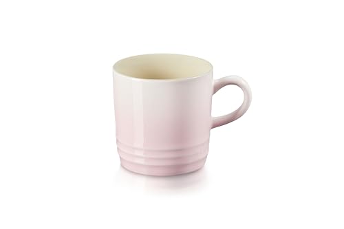 Le Creuset Cappuccino Becher aus Steinzeug, 200 ml, Shell Pink, 70303207770099 von LE CREUSET