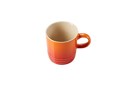 Le Creuset Espressotasse aus Steinzeug, 100 ml, Ofenrot, 70305100900099 von LE CREUSET