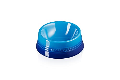 Le Creuset Futternapf aus Steinzeug, Größe M, 18 x 6,7 cm, 450 ml, Azure, 61401022200099 von LE CREUSET