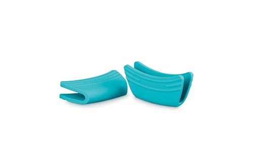 Le Creuset 2er-Set Griffschutz aus Silikon, Anpassungsfähig, Hitzebeständig bis 250°C, Karibik, 93010300490000 Le Creuset 2er-Set Griffschutz aus Silikon, Anpassungsfähig, Hitzebeständig bis 250°C, Karibik, 93010300490000 von LE CREUSET