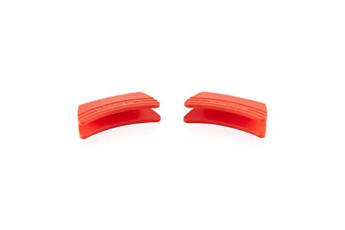 Le Creuset 2er-Set Griffschutz aus Silikon, Anpassungsfähig, Hitzebeständig bis 250°C, Ofenrot, 93010300090000 Le Creuset 2er-Set Griffschutz aus Silikon, Anpassungsfähig, Hitzebeständig bis 250°C, Ofenrot, 93010300090000 von LE CREUSET