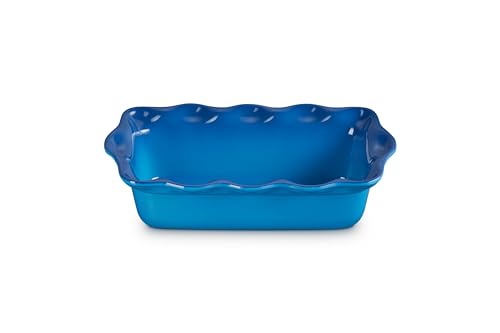 Le Creuset Heritage Kastenform aus Steingut, geriffelt, 22,9 cm, Marseille Le Creuset Heritage Kastenform aus Steingut, geriffelt, 22,9 cm, Marseille von LE CREUSET