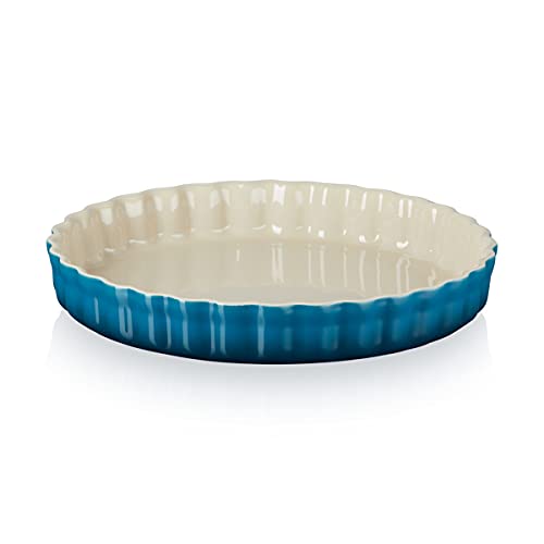 Le Creuset Tarteform aus Steinzeug, 28 cm, 2.1 Liter, Deep Teal, 71120286420001 Le Creuset Tarteform aus Steinzeug, 28 cm, 2.1 Liter, Deep Teal, 71120286420001 von LE CREUSET