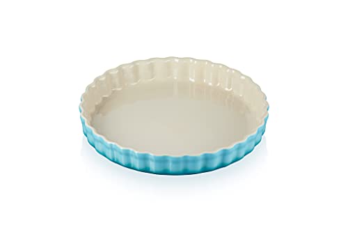 Le Creuset Tarteform aus Steinzeug, 28 cm, 2.1 Liter, Karibik, 71120281700001 von LE CREUSET