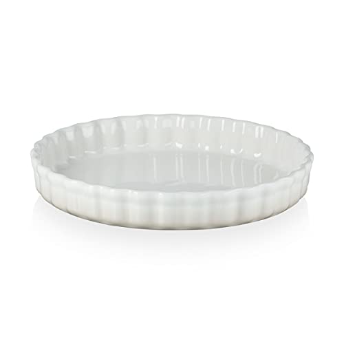 Le Creuset Tarteform aus Steinzeug, 28 cm, 2.1 Liter, Meringue, 71120287160001 von LE CREUSET