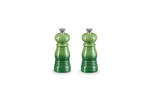 Le Creuset Kleines Mühlenset, Salz- und Pfeffermühle, ABS-Kunststoff, Je 5 x 5 x 12,1 cm, Keramik-Mahlwerk, Bamboo, 44900114080000 Le Creuset Kleines Mühlenset, Salz- und Pfeffermühle, ABS-Kunststoff, Je 5 x 5 x 12,1 cm, Keramik-Mahlwerk, Bamboo, 44900114080000 von LE CREUSET