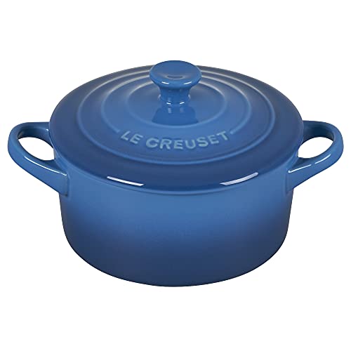 Le Creuset Mini-Kokotte, Steingut, rund, 400 ml, Marseille Le Creuset Mini-Kokotte, Steingut, rund, 400 ml, Marseille von LE CREUSET