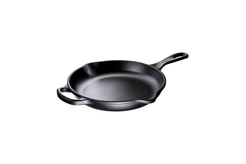 Le Creuset Signature Gusseisen Brat- und Servierpfanne, Rund, Ø 20 cm, Für alle Herdarten inkl. Induktion geeignet, 1,51 kg, Schwarz, 20182200000422 von LE CREUSET