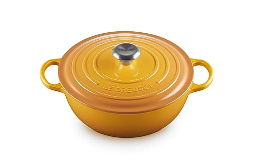 Le Creuset Signature La Marmite aus Gusseisen, Ø 26 cm, Für alle Herdarten und Induktion geeignet, Volumen: 4,1 l, 4,255 kg, Nectar, 21114266724430 Le Creuset Signature La Marmite aus Gusseisen, Ø 26 cm, Für alle Herdarten und Induktion geeignet, Volumen: 4,1 l, 4,255 kg, Nectar, 21114266724430 von LE CREUSET