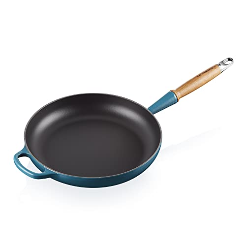 Le Creuset Signature gusseiserne Bratpfanne mit Holzgriff 28 cm Deep Teal, 20258286420422 Le Creuset Signature gusseiserne Bratpfanne mit Holzgriff 28 cm Deep Teal, 20258286420422 von LE CREUSET