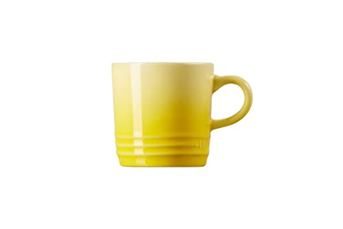 Le Creuset Cappuccino Becher aus Steinzeug, 200 ml, Citrus, 70303204030099 von LE CREUSET