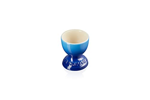 Le Creuset Steinzeug Eierbecher mit Stand-Fuß, 9 g, 5.3 x 5.3 x 5.9 cm, Azure, 81702002200099 Le Creuset Steinzeug Eierbecher mit Stand-Fuß, 9 g, 5.3 x 5.3 x 5.9 cm, Azure, 81702002200099 von LE CREUSET