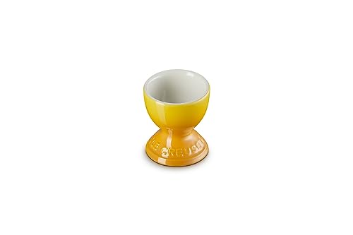 Le Creuset Steinzeug Eierbecher mit Stand-Fuß, 9 g, 5.3 x 5.3 x 5.9 cm, Nectar, 71702006720099 von LE CREUSET