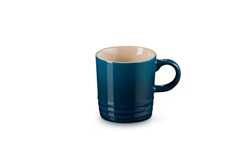 Le Creuset Espressotasse aus Steinzeug, 100 ml, Deep Teal, 70305106420099 von LE CREUSET