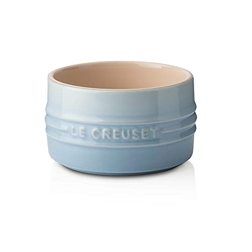 Le Creuset Stapelbares Förmchen aus Steinzeug, 200 ml, Coastal Blue, 70403204200099 von LE CREUSET