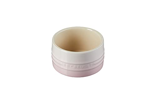 Le Creuset Stapelbares Förmchen aus Steinzeug, 200 ml, Shell Pink, 70403207770099 von LE CREUSET