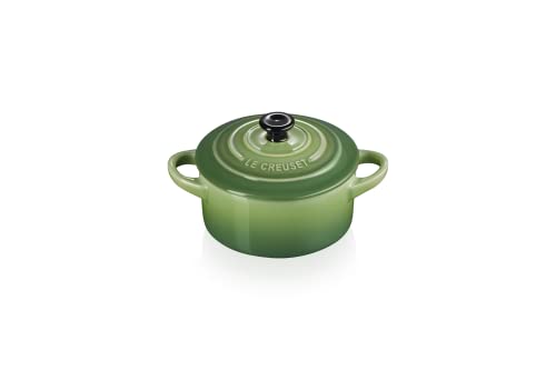 Le Creuset Mini-Cocotte aus Steinzeug, 200 ml, 10 x 5 cm, Bamboo, 71901104080100 von LE CREUSET