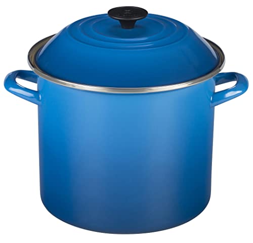 Le Creuset Suppentopf, Emaille, Stahl, 10 qt, Marseille von LE CREUSET