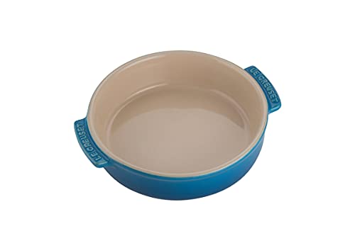 Le Creuset Tapas-Schale, Rund, 500 ml/ Ø 14 cm, Steinzeug, Marseille (Blau) von LE CREUSET