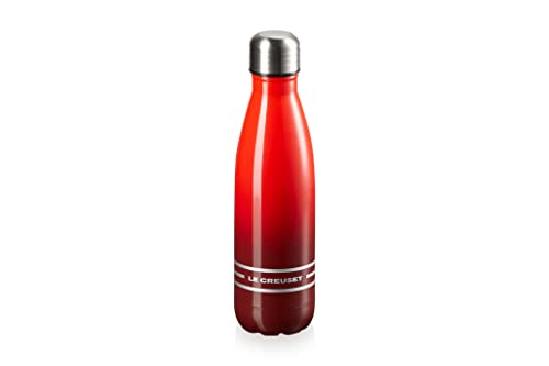 Le Creuset Trinkflasche, Edelstahl, 0.5 L, Kirschrot, 41208500600000 von LE CREUSET