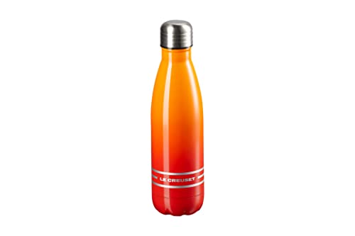 Le Creuset Trinkflasche, Edelstahl, 0.5 L, Ofenrot, 41208500900000 von LE CREUSET