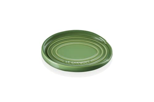 Le Creuset ovale Löffelablage aus Steinzeug, Bamboo, 71507154080099 von LE CREUSET