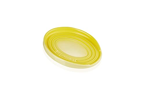Le Creuset ovale Löffelablage aus Steinzeug, Citrus, 71507154030099 von LE CREUSET
