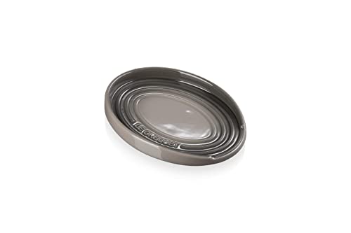 Le Creuset ovale Löffelablage aus Steinzeug, Flint, 71507154440099 von LE CREUSET